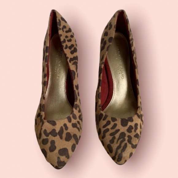 Christian Siriano leopard 6.5 heels - Picture 2 of 3